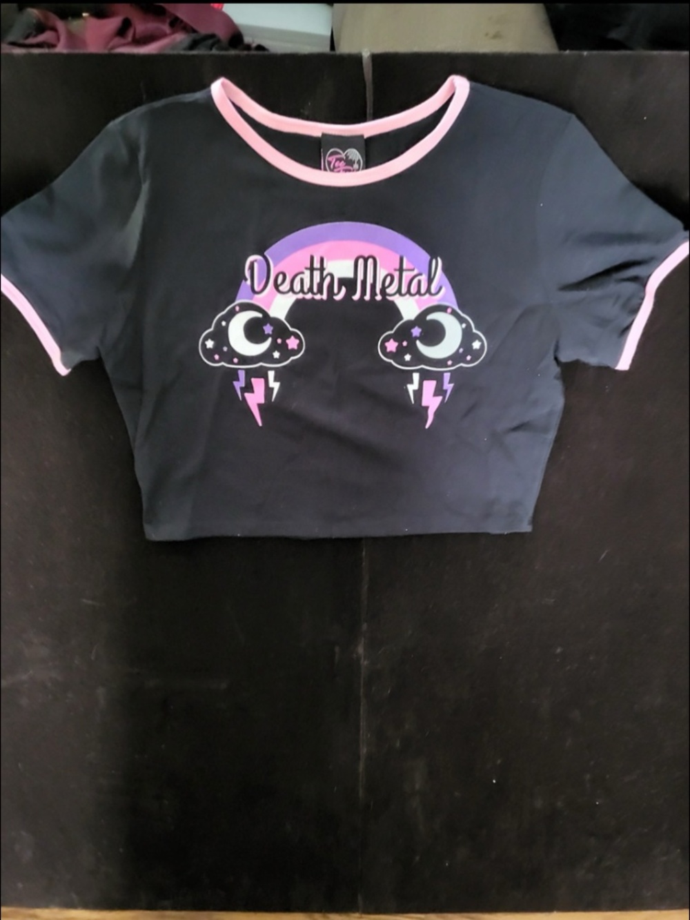 ISO too fast crop tee medium